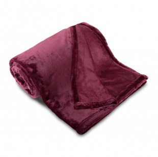 Deka mikroflanel SLEEP WELL® - vínová