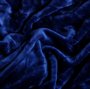 Prostěradlo mikroflanel SLEEP WELL® - tm. modrá