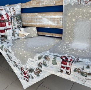 Gobelínový ubrus AKCE - Vánoční Santa Claus