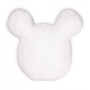 Polštářek minky - Mickey Mouse smetanový